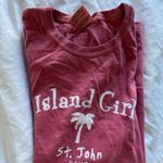 St. John Pink island girl  T shirt Photo 4