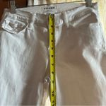 frame denim FRAME Le Skinny de Jeanne Skinny Jeans Blanc Mid Rise White‎ Denim Size 27 Photo 7
