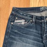 Miss Me Dark Blue cuffed Jeans with Embellished Pockets est 31 Photo 3