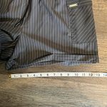 Zyia Women's Gray Pinstripe La Jolla Sleeveless Short Romper Small Photo 10