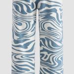 Cider Blue Swirl Print Trousers Photo 0