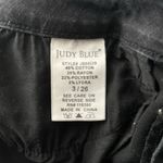 Judy Blue Jeans Womens 3 26" Black Capri Fit Fading Casual Neutral Grunge Gothic Photo 7