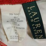 Lauren Ralph Lauren Paisley Print Bikini Top Size 6 Pink Photo 4