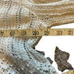 Free People  ivory open knit bell sleeve open back sweater size small nwt Photo 5