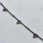 Madewell  Silver, Black, & White Bracelet Photo 4