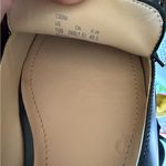 Coach  Black Leather Pointed Slingback Loafers Photo 4