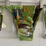 Liquido STA Brazil Women's Swim Bottoms Tie sides XL NEW Green Beach Swim Photo 0