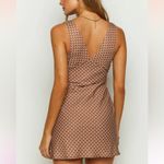 Beginning Boutique  Daphne Chocolate Chiffon Mini Dress in US 8 Photo 3