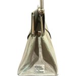 Rare Bo's Art Studio LA Silver Metallic Architectural Handbag — Wearable Art Bag Photo 2