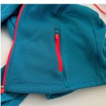 Swiss Tech Women's Sz XL Waffle Knit Tech Fleece Hooded Jacket Photo 2