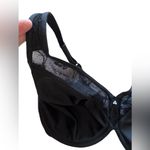 Wacoal  857138 Black Sleek & subtle Minimizer Underwire Bra 34DD Photo 7