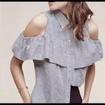 Anthropologie  Sunday in Brooklyn Scilla top Blouse small S New NWT blue RARE HTF Photo 7