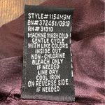 BCX  Dress Fur Super Soft Color Wine Shrug Size Small Photo 8