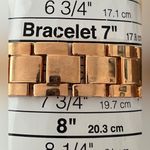 XOXO Ladies Watch Crystal Embellishments Pearl Dial Rose Gold Tone Bracelet Photo 8