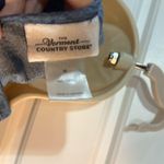 Vermont country store vintage denim blouse medium Blue Photo 4