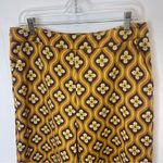 Cider  Size 32 Patterned Knit Fabric Pants Wide Leg Groovy 79s Floral Print Photo 5