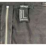 Forever 21 Size M Sequin Black Cropped Cami Top With Adjustable Straps & Back Zi Photo 2