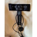 Rag and Bone  Shirt Women XS Ivory Almond Harper Split Back‎ Top Streetwear NWOT Photo 8