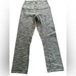 Lululemon  wunder under‎ Crop Leggings Criss Cross Waist grey size 4 Photo 1