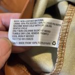 Wild Fable  Women XL Copper Faux Leather Spaghetti Strap Dress Zip Back NEW Photo 5