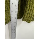 COS Women Green Knit Sweater Peplum Flounce Hem Long Sleeve Size XS Photo 7