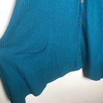 Maurice's Maurice’s Plus Blue Knit Henley Top Photo 4