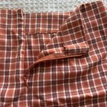 Aeropostale Orange Brown Plaid Skirt  Photo 4