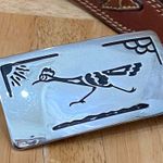 Jordache Vintage Brown Genuine Leegin Leather w/ Roadrunner Buckle Belt Size 26 Photo 4