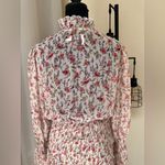 Princess Polly Floral Smocked Ruffle Layered Skirt Long Sleeve Dress Size 8 Photo 8