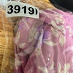 Style & Co  Women Top 2X Purple Floral Iridescent Boho‎ Peasant Cottagecore Fairy Photo 7