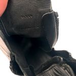 Rag and Bone  Black Noelle Peep Toe Leather Ankle Booties Size 39 / 9 Photo 5