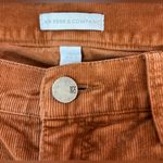 New York & Company 6 Corduroy Straight Leg Pants in Pumpkin Brown Photo 6