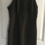 Alexander Wang T by  Womens Green Racer Back Side Zip Dress Small Photo 0