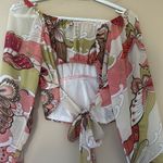 Rue 21 Cropped Butterfly Blouse Photo 3