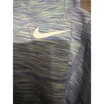 Nike  Pro Women Leggings Sz M Cropped Training Blue Gym Running Workout Photo 3