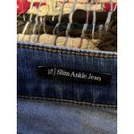 Talbots Flawless Size 12 Slim Ankle Navy Jean Photo 3