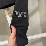 PINK - Victoria's Secret  Black Crop Top Photo 1