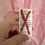 Urban Outfitters  | Baby Pink Feminine Tiered Embroidered Remnants Maxi Skirt, M Photo 7