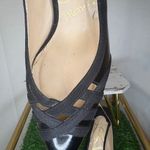 J.Renee Black Cierra Slingback Heels with Pointed Toe Size 7M Photo 11