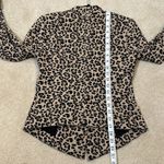 Greylin Cheetah Animal Print Ponti Jacket Blazer Mob Wife Women Size XS Photo 7