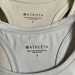 Athleta Two Shanti Crop Tank Tops Blue Brown Size Small Photo 10