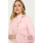 Likely  Mick Long Sleeve Rose Pink Mini Dress Size 6 NWT Photo 3