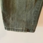 Free People  Gray Black Overalls Straight Leg Boho Retro Women's size 28 Photo 3