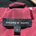 Andrew Marc  Women's Quilted Vest - Burgundy and Black Photo 1