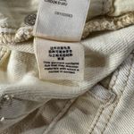 We The Free Free People SZ 28 Loving Good Vibrations Jean Shorts Button-Fly Hi-Rise Yellow Photo 11