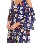 Parker Floral Mini Dress Shift Cold Shoulder Size S NWT $398.00 Photo 1
