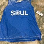 SoulCycle  Blue Heather Tank Photo 0