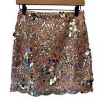 Milly  Kristina‎ Sequins Skirt in Confetti Size 0 Brand New 610573 Photo 11