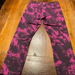 Lululemon Size 4 Wunder Under Crop II Luon Breezie Regal Plum Black Gym Photo 6