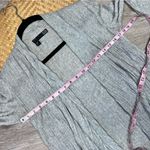 Eileen Fisher  gray crinkle cardigan light‎ weight Photo 5